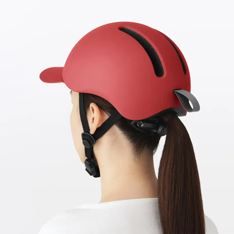 MUJI LAUNCHES NEW MINIMALIST BIKE AND HELMET image detailing the new Muji minimal bicycle and matching helmet release on August 19, including pricing in euros and unique design features. (image 2 of 12)