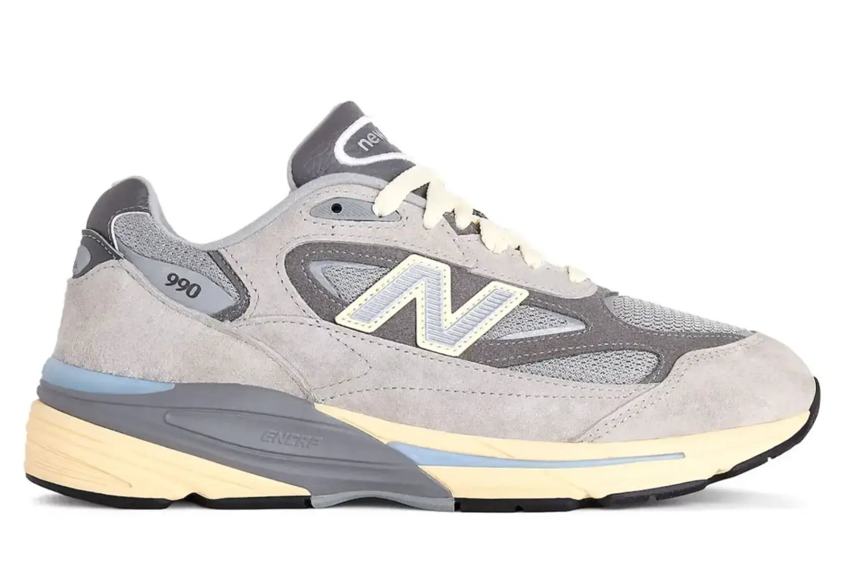 NEW BALANCE 990V7 MADE IN USA GOES ON SALE 6 NOVEMBER image about the New Balance Made in USA 990v7, which goes on sale on 6 November 2026 at $200 (about €174). It covers the history of the 990, the materials, the midsole technology and the ambassadors in the launch campaign. (image 2 of 7)