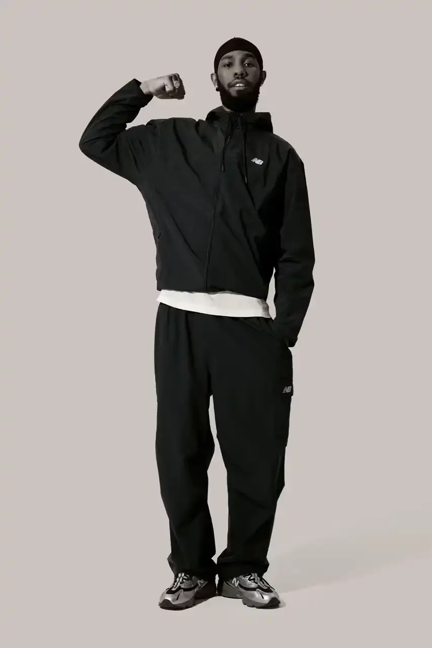THE RETURN OF GRAY DAYS: NEW BALANCE'S ANNUAL MAY CELEBRATION image of the New Balance's annual Gray Days celebration happening throughout May 2025. It details the complete release schedule of gray-colored sneakers and apparel, beginning with multiple models launching on May 1st including the MT10, 740, and 9060. It mentions that brand representatives Aminé and Cameron Brink appear in the promotional lookbook. The article provides specific release dates for notable models like the 1906L sneaker loafer (May 14th), the ABZORB 2010 and 471 silhouettes (May 22nd), Andrew Reynolds' Numeric 933 (May 26th), and the 1300JP (May 29th). Products will be available through New Balance and select retailers, priced between $40 and $330. (image 3 of 10)