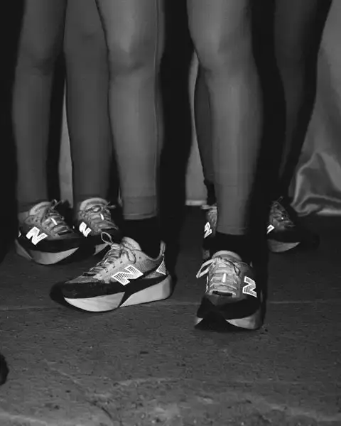 NEW BALANCE QUIET REBELLION CELEBRATES REBEL V5 New Balance hosts exclusive women's running event in Milan featuring the Rebel V5 shoe, combining running, wellness activities, and gourmet dining with community creators. (image 1 of 10)