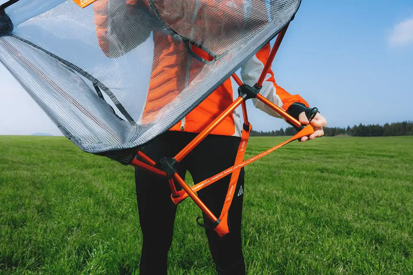 NIKE ACG X HELINOX CHAIR ZERO LT COLLECTION Details on the Nike ACG x Helinox collection: Chair Zero LT, Table Zero LT and Camp Sack, with weights, materials and release date. (image 3 of 4)