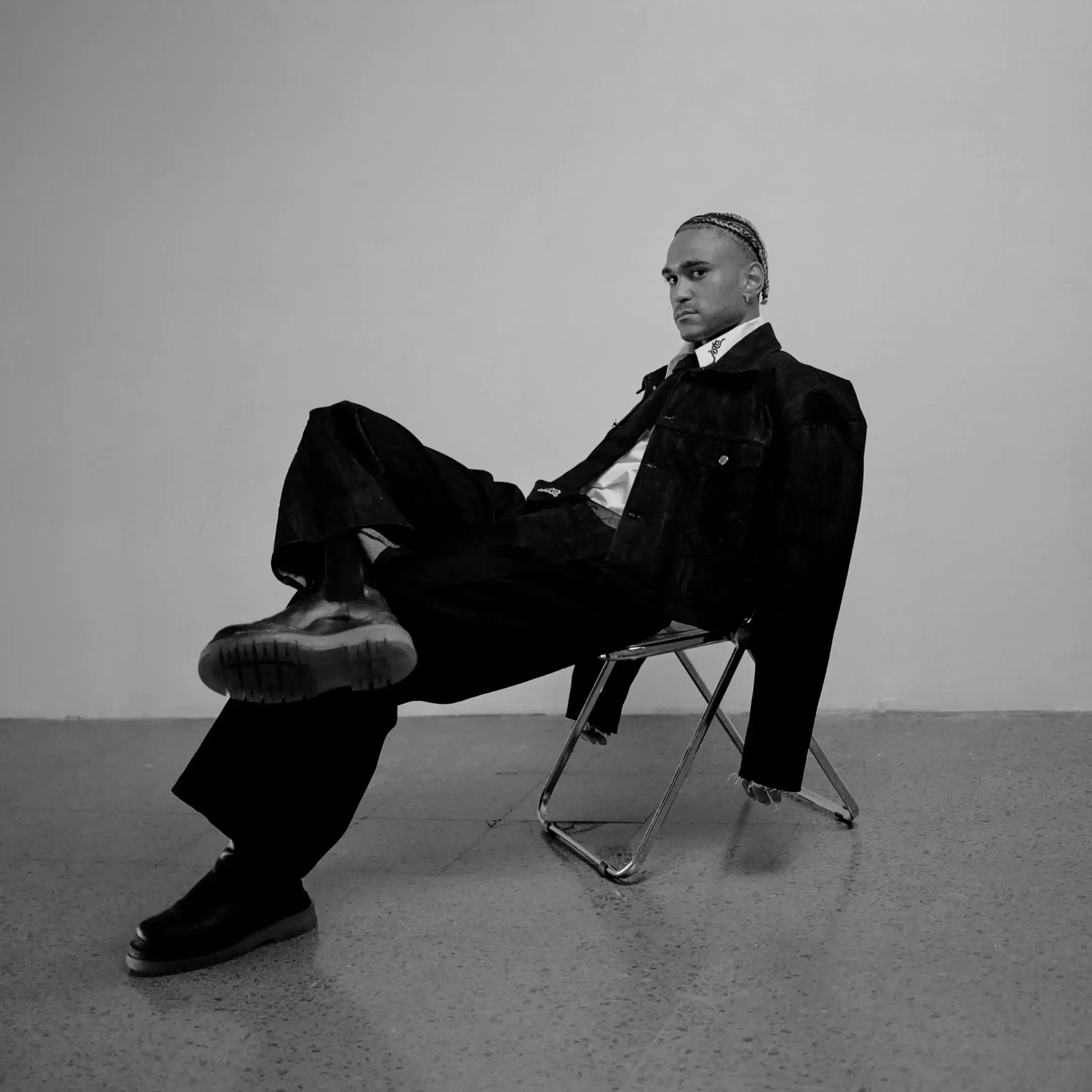 Jordi Mboula interview about fashion and football