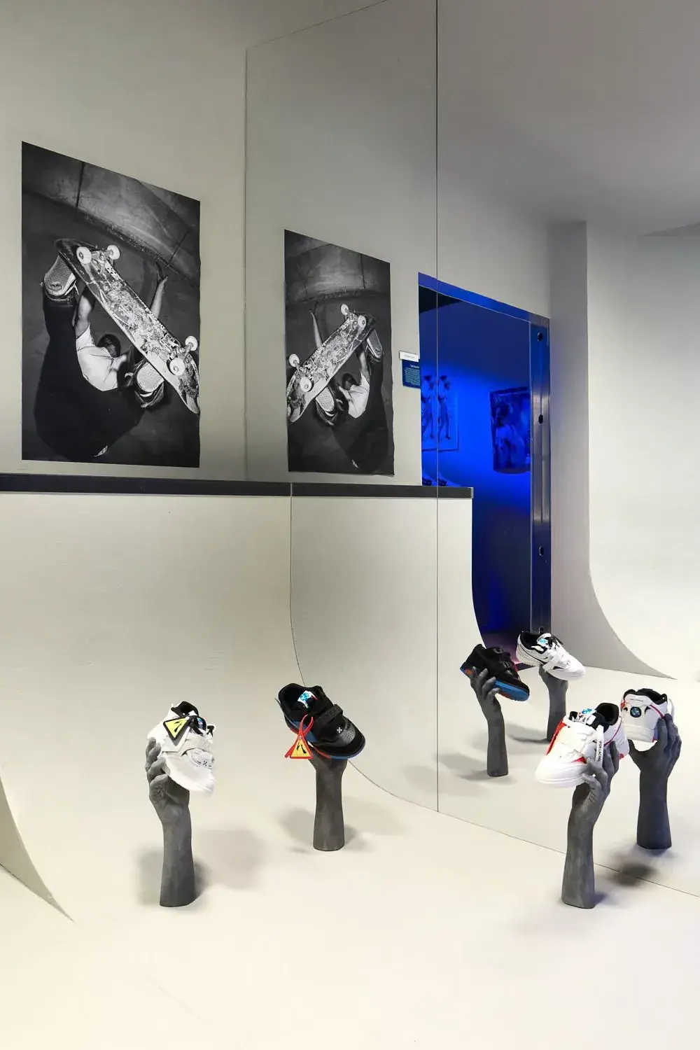 OFF-WHITE PRESENTS IMAGINARY PALACE EXHIBITION IN MILAN image of Off-White's Imaginary Palace exhibition during Milan Fashion Week. The content details ten creative collaborators who reinterpreted ten signature brand items. (image 3 of 30)