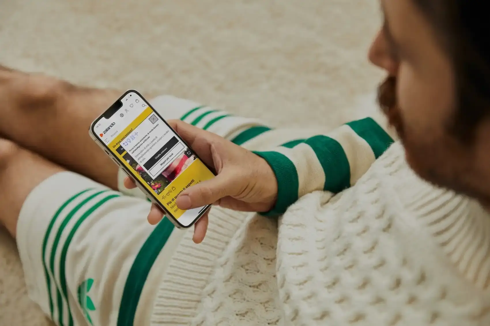 Research shows Italian consumers view online shopping as cultural exploration, with 89% buying fashion online and 56% welcoming AI assistance for personalized recommendations.