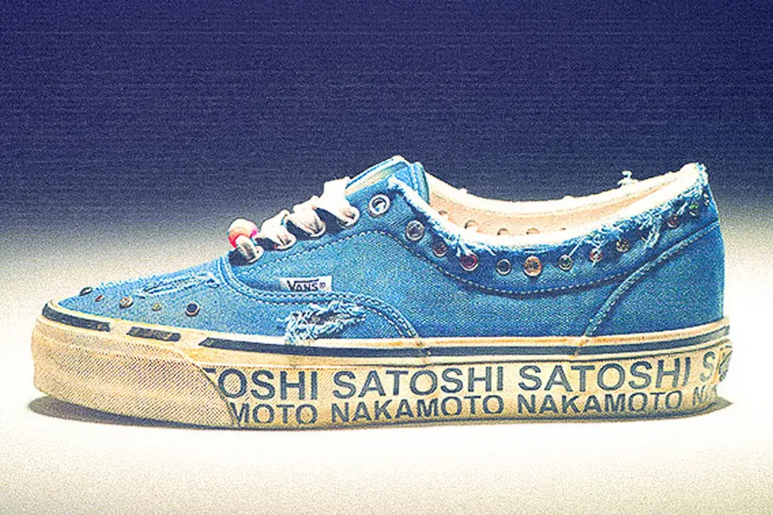 OTW BY VANS AND SATOSHI NAKAMOTO ERA 95 GEMS RELEASE OCT 16 image about the OTW by Vans and Satoshi Nakamoto Era 95 Gems sneaker, covering its materials, design details and October 16 release date.