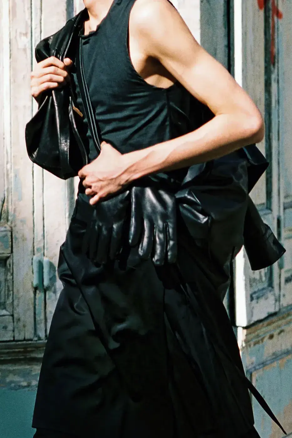 OUR LEGACY SS27 REWORKS BRITISH SUBCULTURES image describing the design elements and subcultural influences of the Our Legacy Spring Summer 2027 fashion collection. (image 38 of 66)