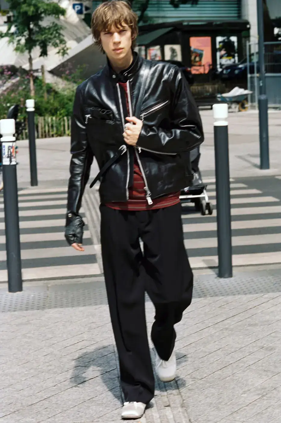 OUR LEGACY SS27 REWORKS BRITISH SUBCULTURES image describing the design elements and subcultural influences of the Our Legacy Spring Summer 2027 fashion collection. (image 2 of 66)