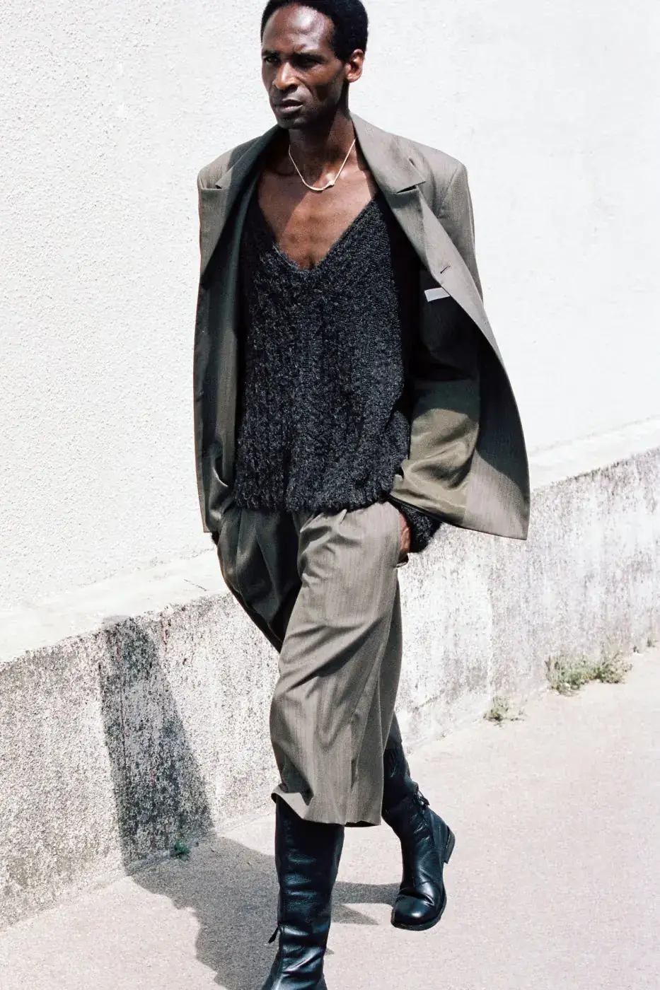 OUR LEGACY SS27 REWORKS BRITISH SUBCULTURES image describing the design elements and subcultural influences of the Our Legacy Spring Summer 2027 fashion collection. (image 64 of 66)
