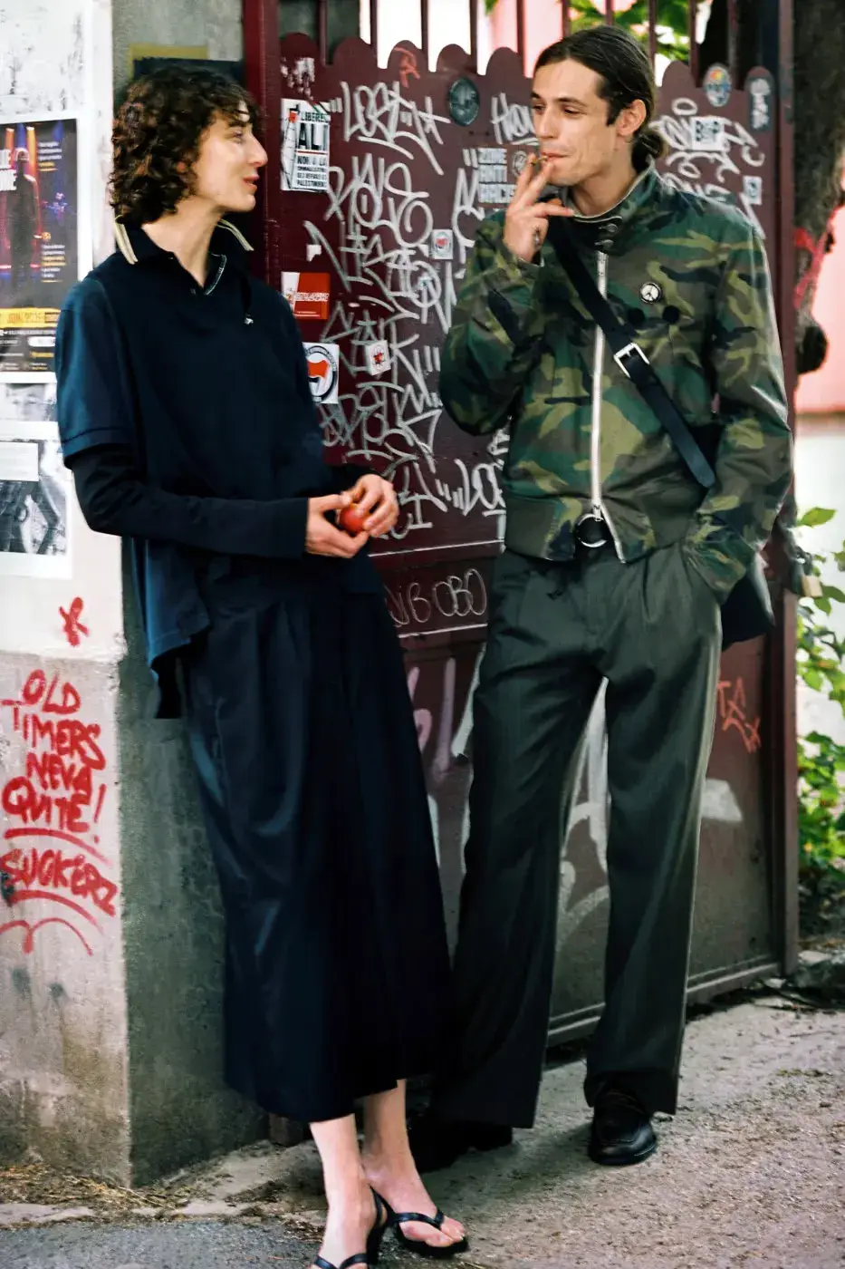 OUR LEGACY SS27 REWORKS BRITISH SUBCULTURES image describing the design elements and subcultural influences of the Our Legacy Spring Summer 2027 fashion collection. (image 62 of 66)