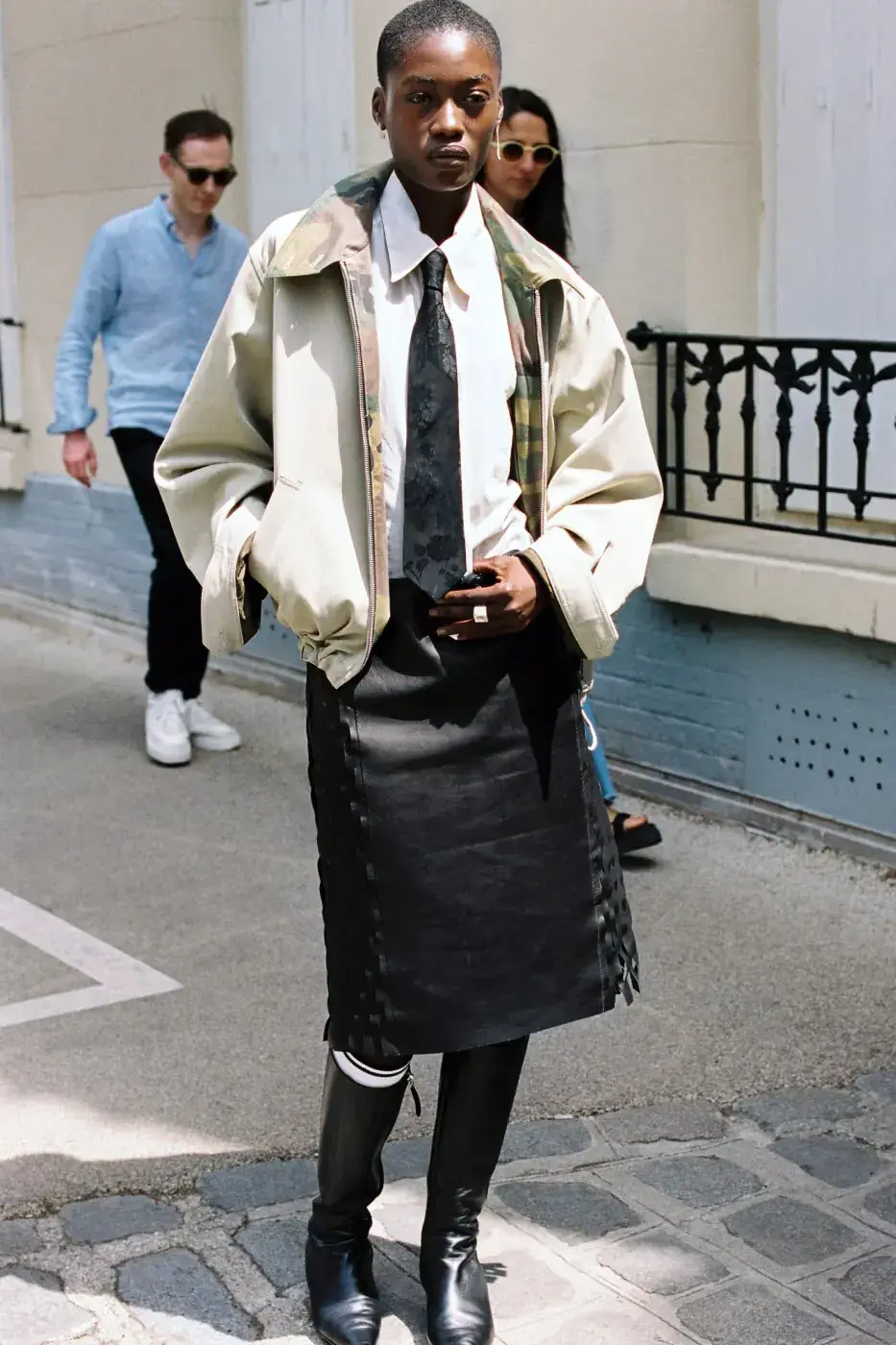 OUR LEGACY SS27 REWORKS BRITISH SUBCULTURES image describing the design elements and subcultural influences of the Our Legacy Spring Summer 2027 fashion collection. (image 57 of 66)