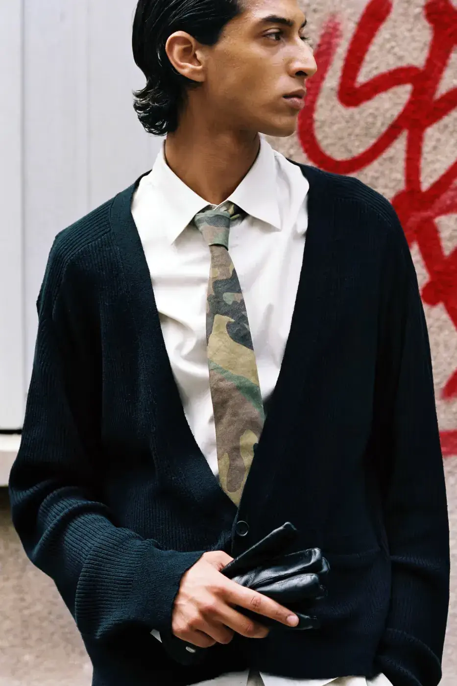 OUR LEGACY SS27 REWORKS BRITISH SUBCULTURES image describing the design elements and subcultural influences of the Our Legacy Spring Summer 2027 fashion collection. (image 45 of 66)