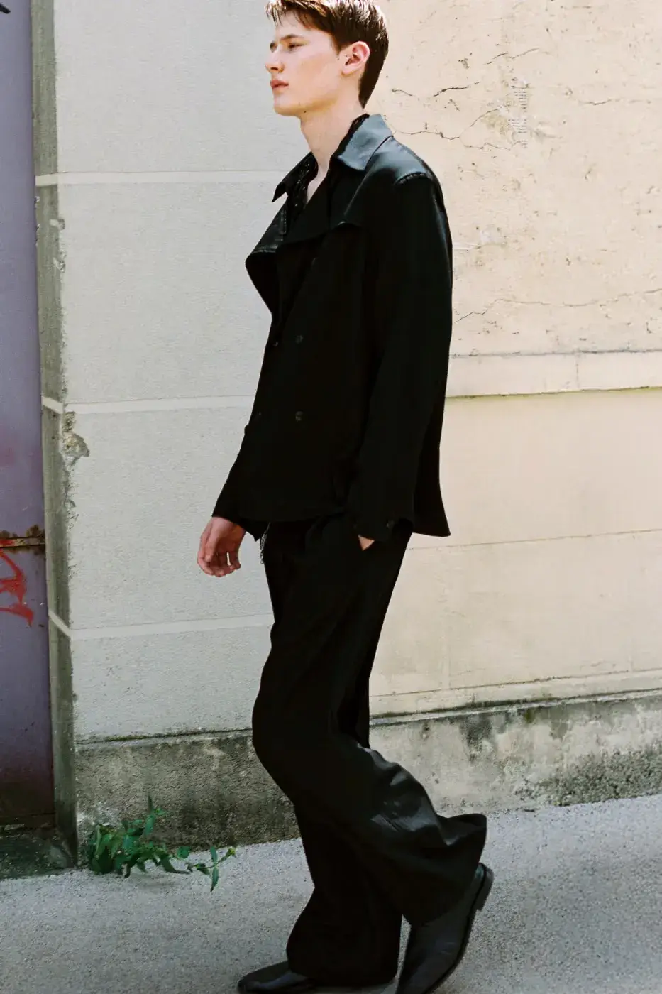 OUR LEGACY SS27 REWORKS BRITISH SUBCULTURES image describing the design elements and subcultural influences of the Our Legacy Spring Summer 2027 fashion collection. (image 41 of 66)