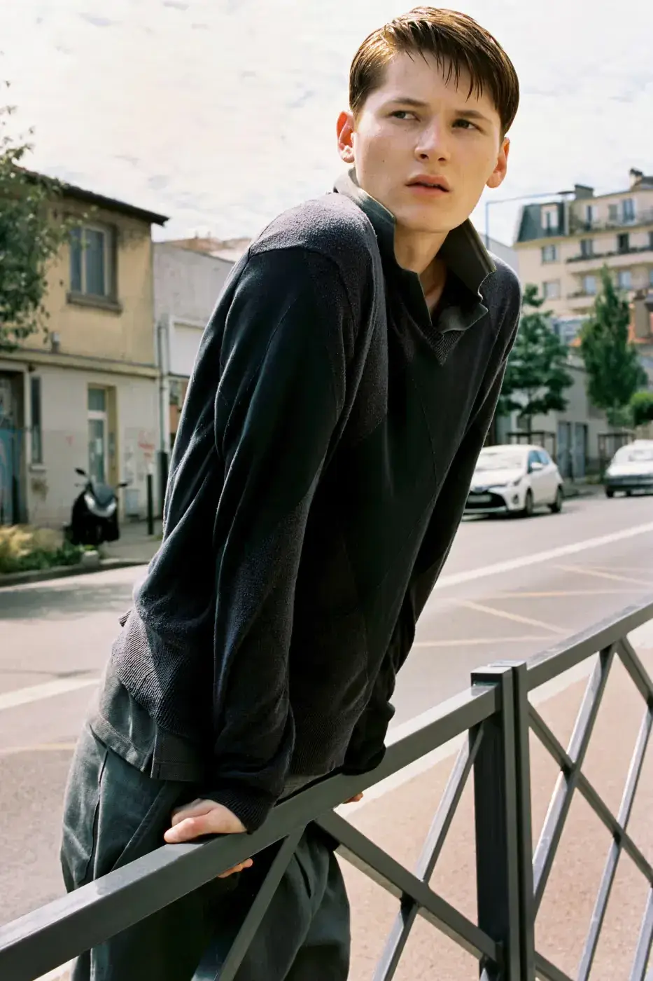 OUR LEGACY SS27 REWORKS BRITISH SUBCULTURES image describing the design elements and subcultural influences of the Our Legacy Spring Summer 2027 fashion collection. (image 48 of 66)