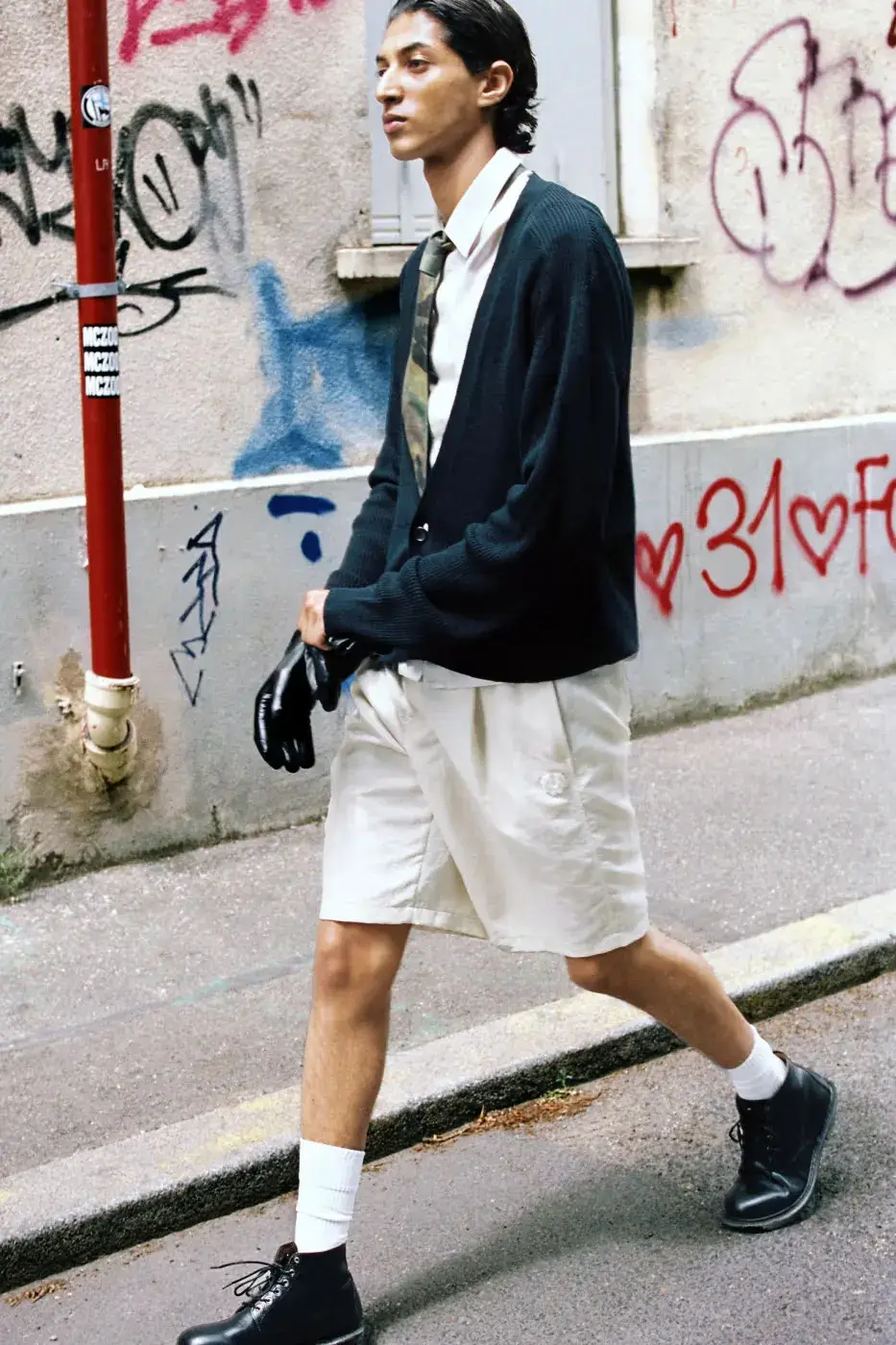 OUR LEGACY SS27 REWORKS BRITISH SUBCULTURES image describing the design elements and subcultural influences of the Our Legacy Spring Summer 2027 fashion collection. (image 44 of 66)