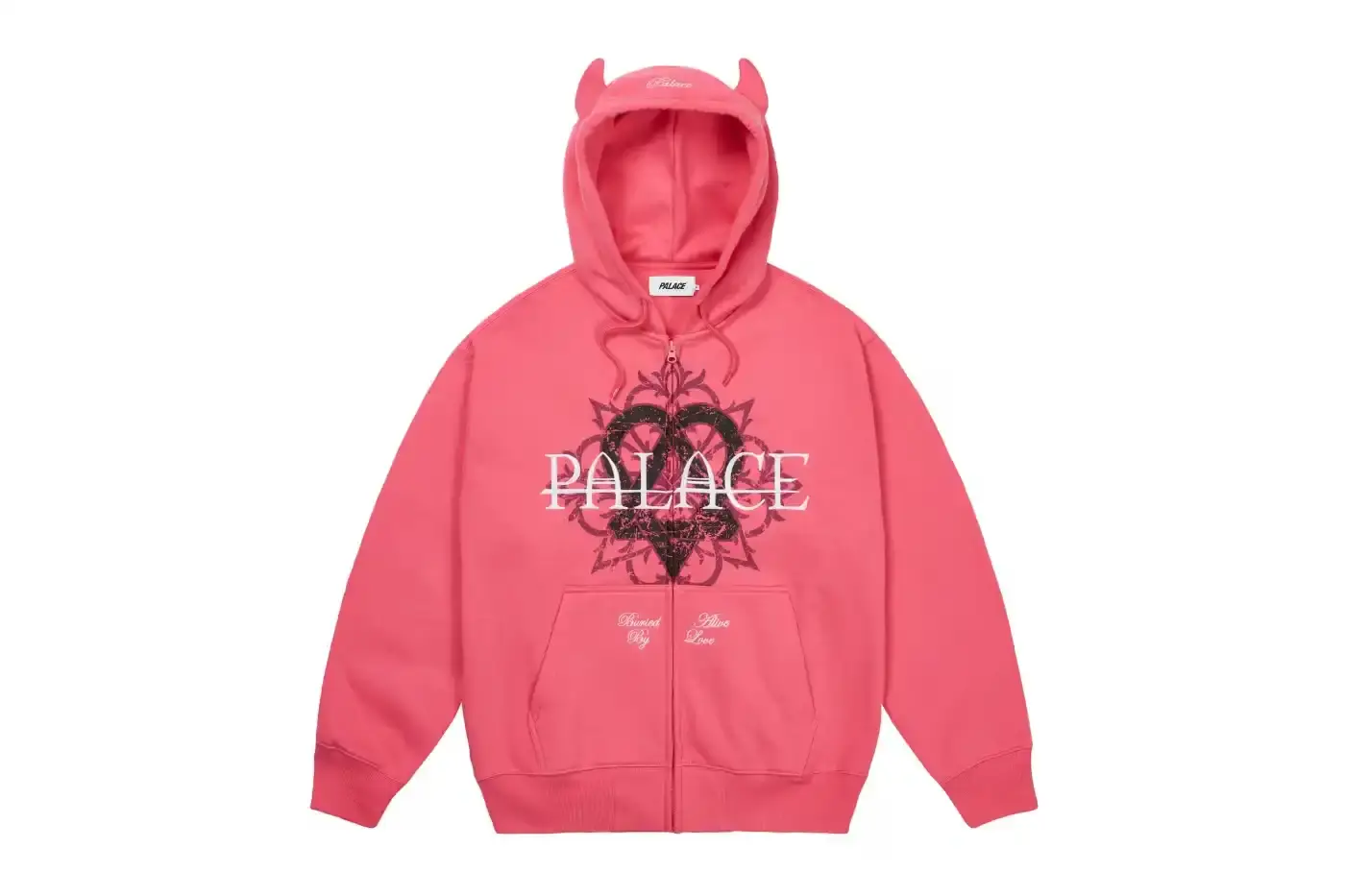 PALACE X HIM BAND DROP LIMITED APPAREL COLLECTION Palace streetwear brand partners with Finnish rock band HIM for exclusive clothing and jewelry collection alongside their Fall 2025 mainline drop. (image 21 of 29)