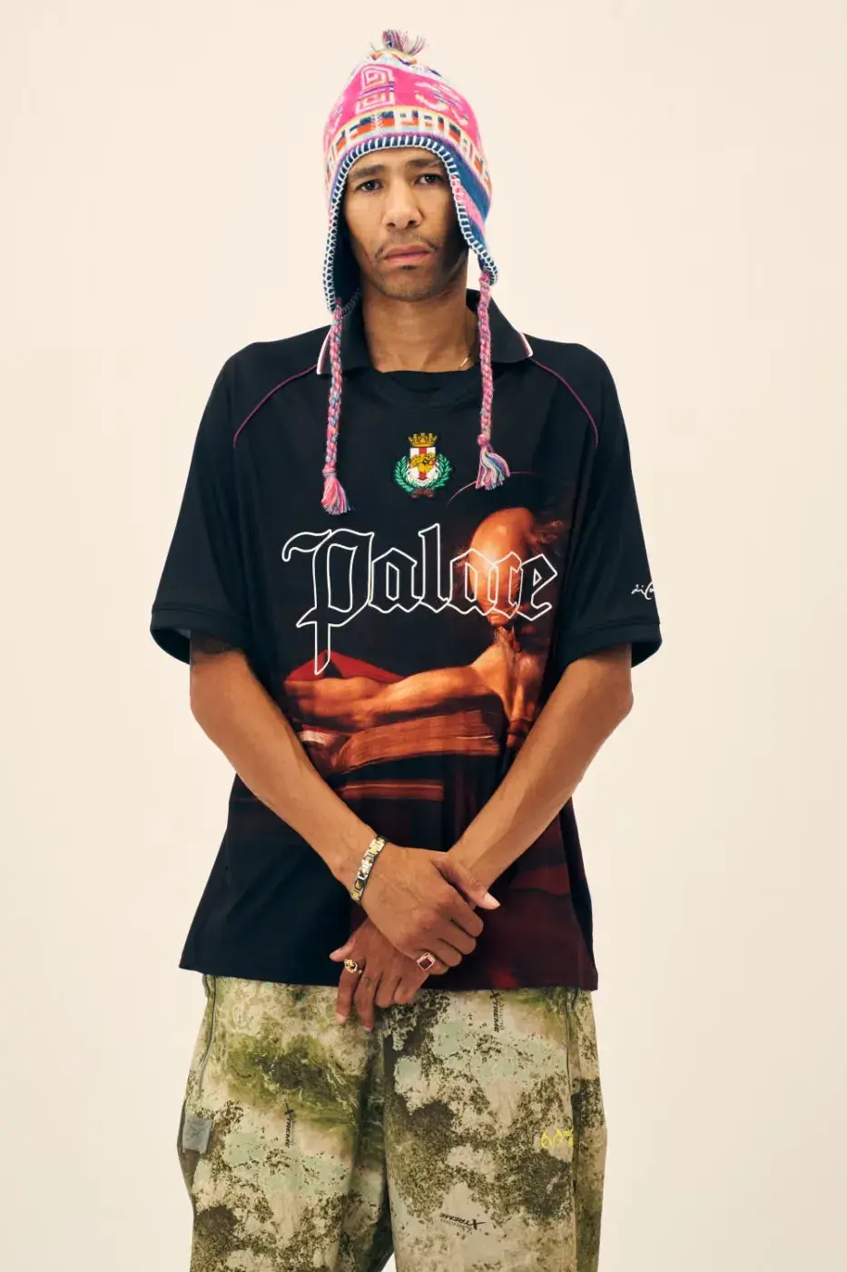 PALACE SKATEBOARDS WINTER 2026 COLLECTION image overview detailing the Palace Skateboards Winter 2026 clothing line, release dates, and regional launch times. (image 16 of 21)