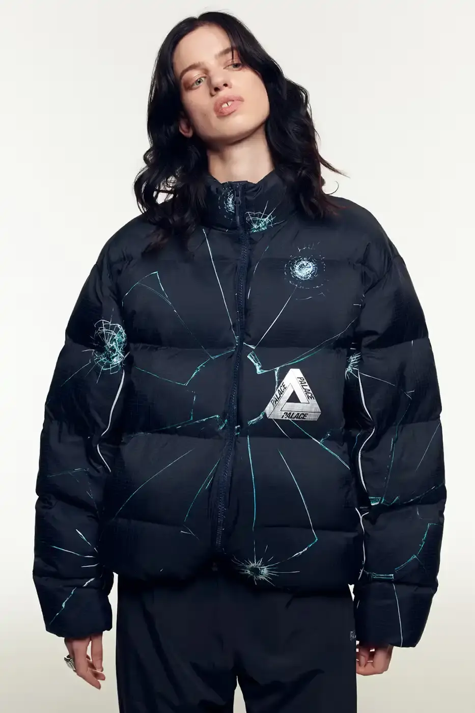 PALACE WINTER 2025 LOOKBOOK DROPS Palace Skateboards presents their Winter 2025 lookbook featuring winter jackets, long-sleeve apparel, and branded accessories for the cold season. (image 40 of 40)