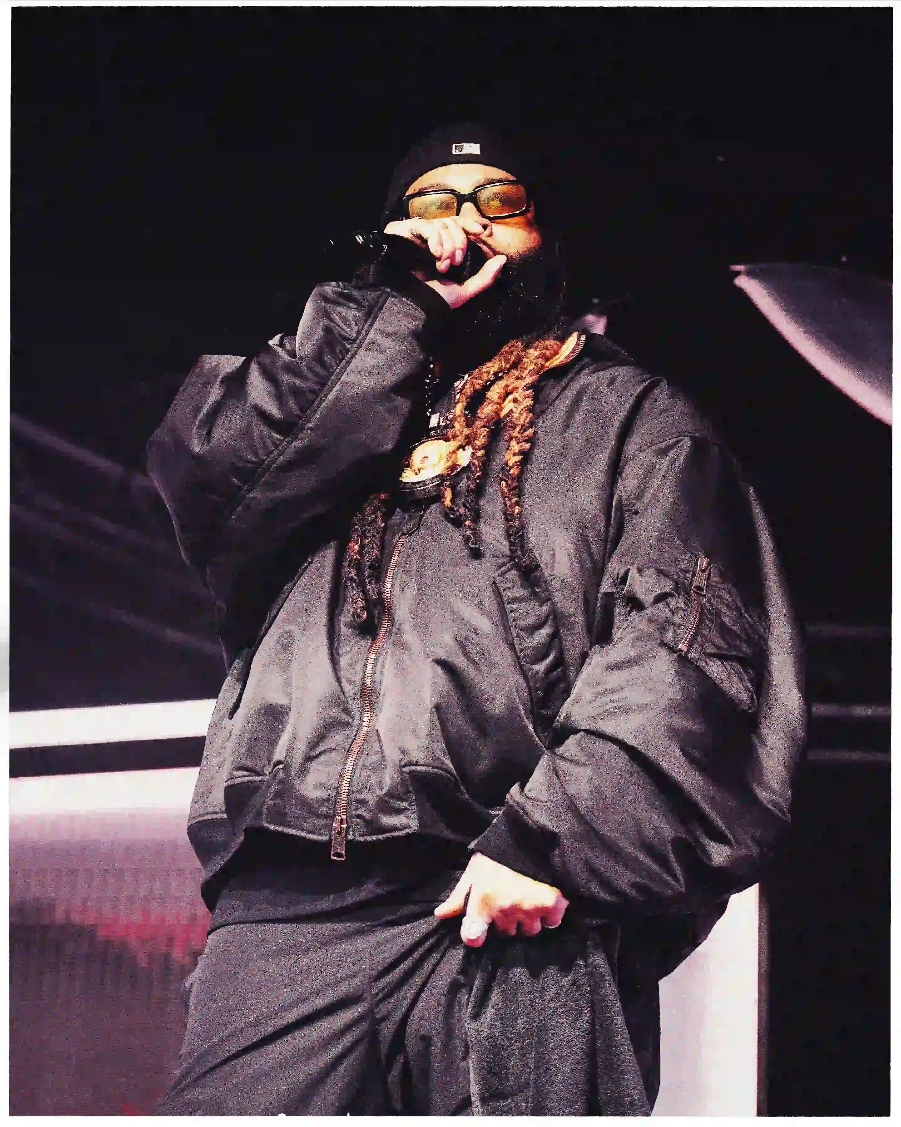 Article about Partynextdoor's concert at Fabrique Milan on November 2nd, 2024. The text covers the performance details, venue atmosphere, setlist highlights, and stage production of the Canadian R&B artist's show. The article describes a 90-minute performance featuring both old and new songs, minimal stage design, and a four-piece live band. Information about the tour's next destinations is included at the end (image 9 of 10)