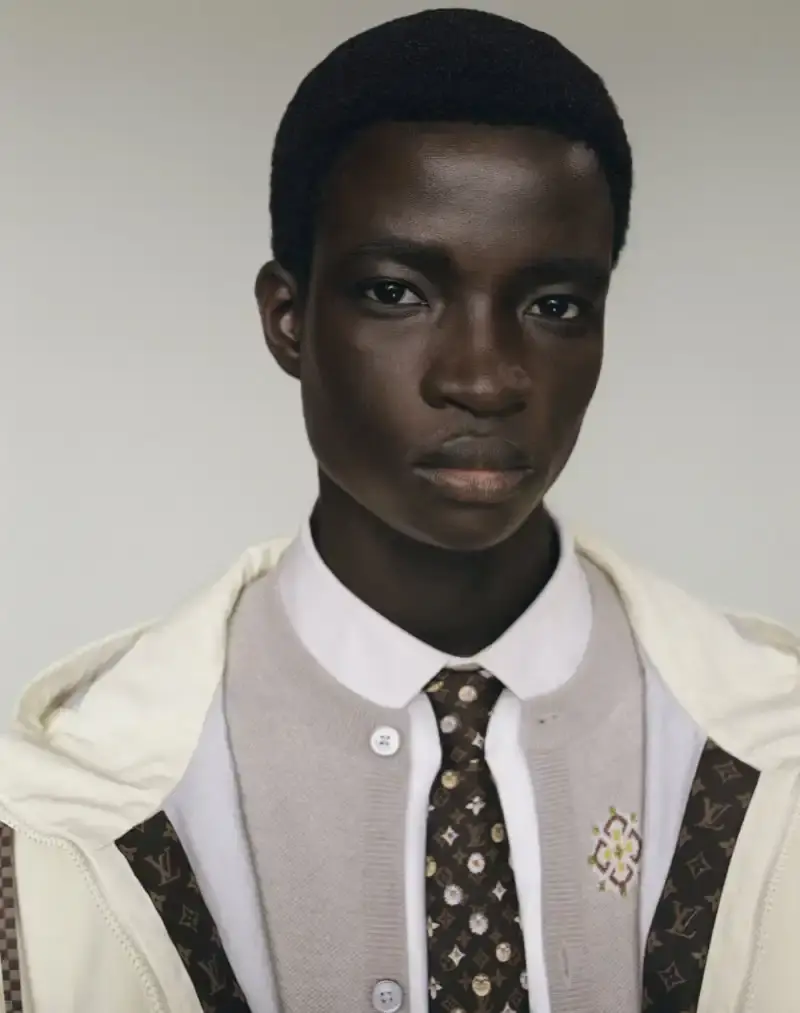 PHARRELL WILLIAMS UNVEILS LV SPRING MENSWEAR CAPSULE image about Pharrell Williams' new spring menswear capsule collection for Louis Vuitton featuring seasonal colors, tailoring details, and house motifs.