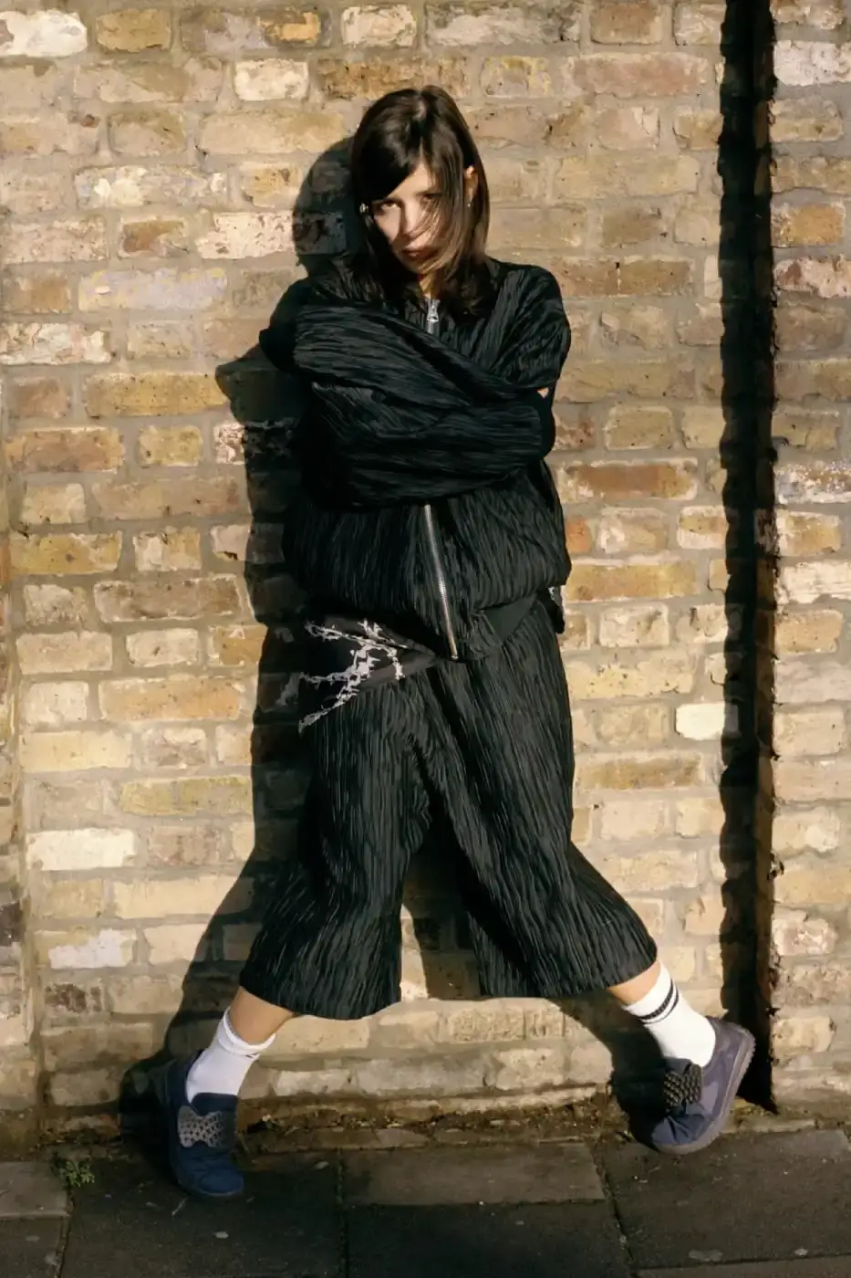 PLEASURES STRANGE WAYS EVERYDAY SPRING 2026 An article detailing the PLEASURES Spring 2026 clothing collection featuring workwear, denim, and graphic shirts shot by Jason Landis in London. (image 2 of 40)