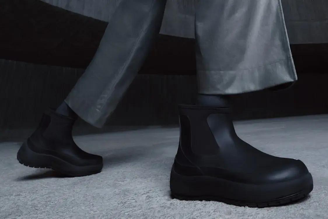 RAINS DROPS FIRST WATERPROOF BOOT COLLECTION image of Rains launching their debut standalone waterproof footwear range including the Dry Boot and Mirage styles.