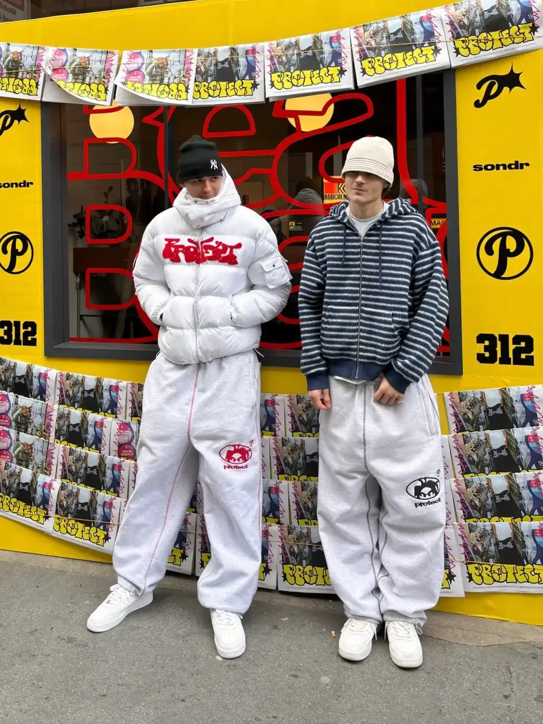 Protect LDN An in-depth interview with Peter and Egor, founders of streetwear brand Protect LDN, discussing their friendship-based business partnership, creative process, brand evolution, and perspectives on fashion trends and sustainability. The article explores their journey from making clothes they wanted to wear to building a community-focused brand.