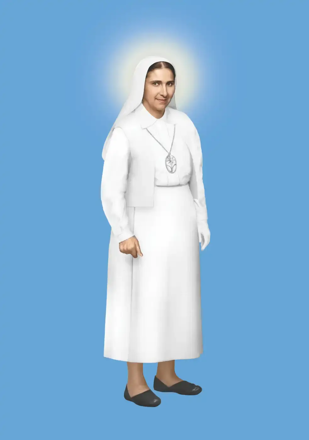 RODOLFO AGRELLA: DESIGNING FAITH THROUGH VISUAL CODES Interview about a designer Rodolfo Agrella shaping a modern visual identity for a Catholic saint, linking faith, culture, and design systems. (image 2 of 7)