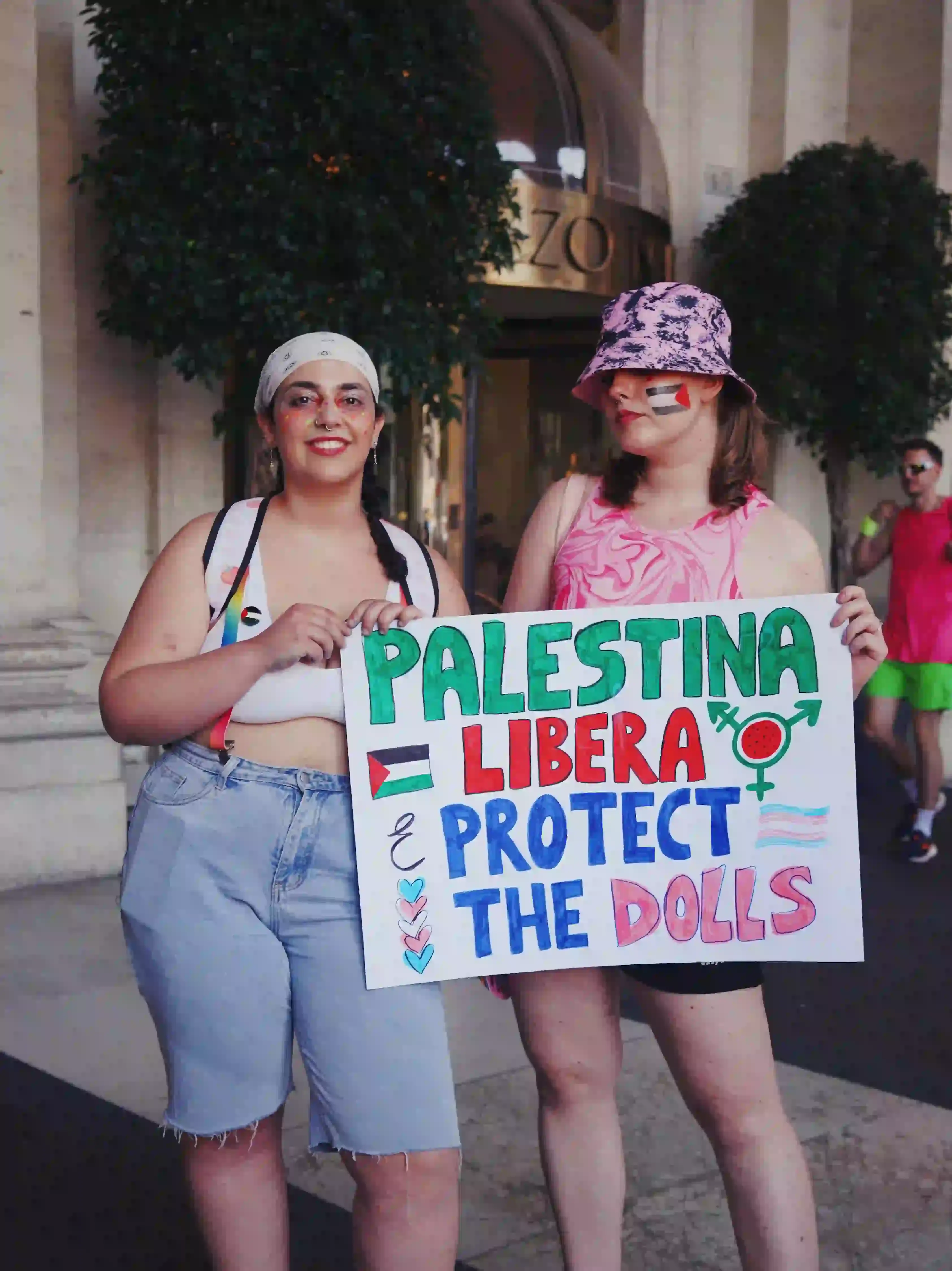 ROME PRIDE MARCH DRAWS 200,000 PARTICIPANTS image about Rome's 2025 Pride march, which drew approximately 200,000 participants. The event used the theme "Outlaws" to highlight legal challenges facing LGBTQ+ individuals in Italy, including lack of recognition for rainbow families and transgender rights. The article provides context about similar restrictions in other countries, particularly Hungary's recent ban on Pride events in Budapest. The piece includes quotes from event organizers explaining the significance of the theme choice and describes the march's logistics and scale within Southern Europe. photography by Ada Johnsson (image 7 of 13)