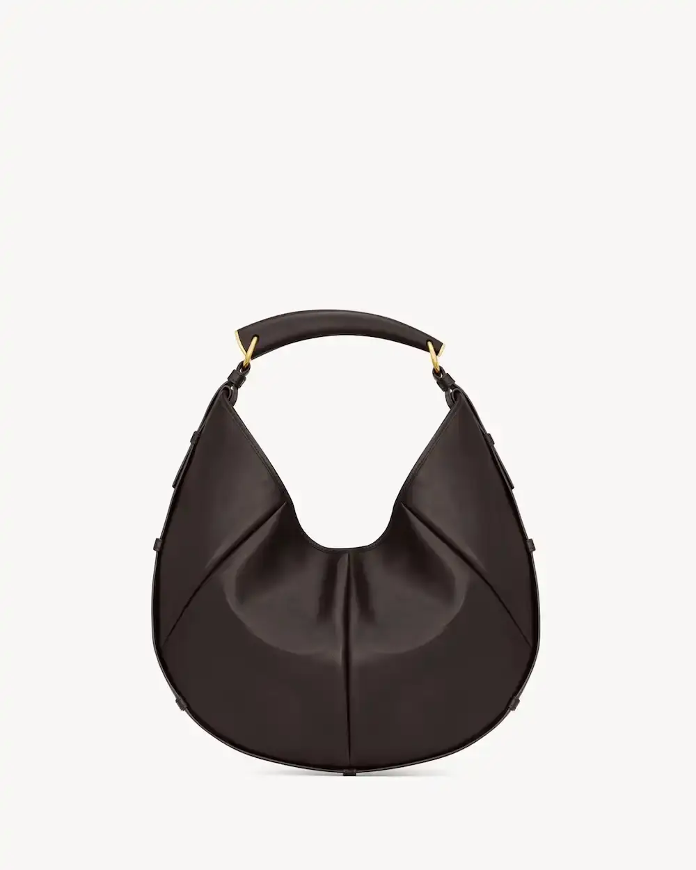 SAINT LAURENT BRINGS BACK THE MOMBASA BAG image about Saint Laurent relaunching its Mombasa bag design from 2002 for the Spring 2026 season in multiple sizes and materials. (image 1 of 4)