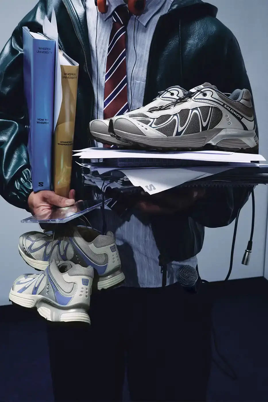SALOMON TAPS DINA AYADA FOR XT-WHISPER DROP Salomon releases campaign featuring musician Dina Ayada for XT-Whisper sneaker in three colorways launching February 2026. (image 4 of 4)