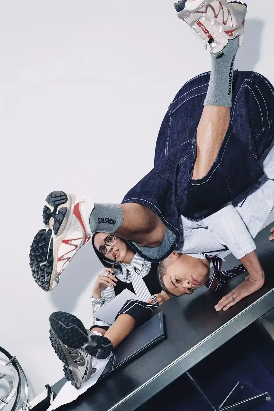 SALOMON TAPS DINA AYADA FOR XT-WHISPER DROP Salomon releases campaign featuring musician Dina Ayada for XT-Whisper sneaker in three colorways launching February 2026. (image 2 of 4)