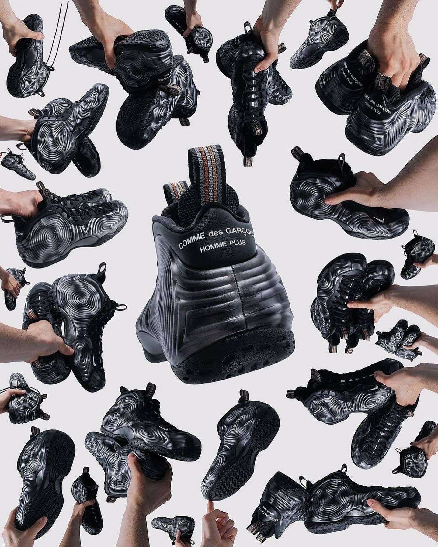 COMME des GARÇONS x Nike Foamposite (2024)