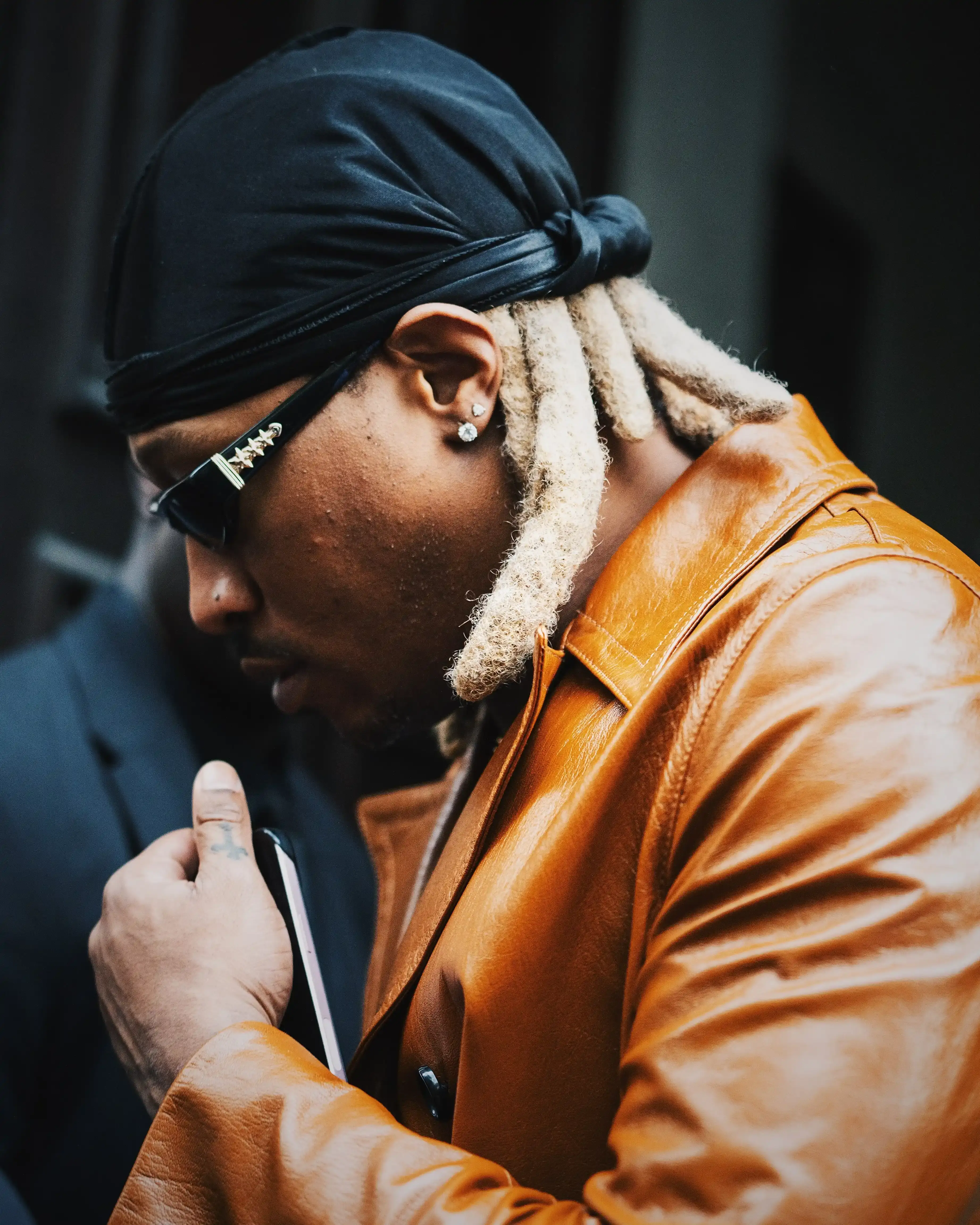 Rapper Future at Marni Fashion Show In Milan