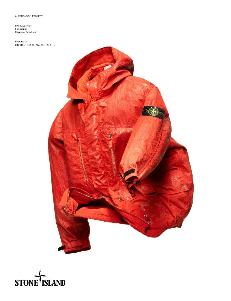 STONE ISLAND AUTUMN WINTER 2026 CAMPAIGN EXPLORES CULTURE image of the Stone Island Autumn Winter 2026 campaign, detailing the cast, the 100 questions format, and the focus on research and culture. (image 5 of 8)