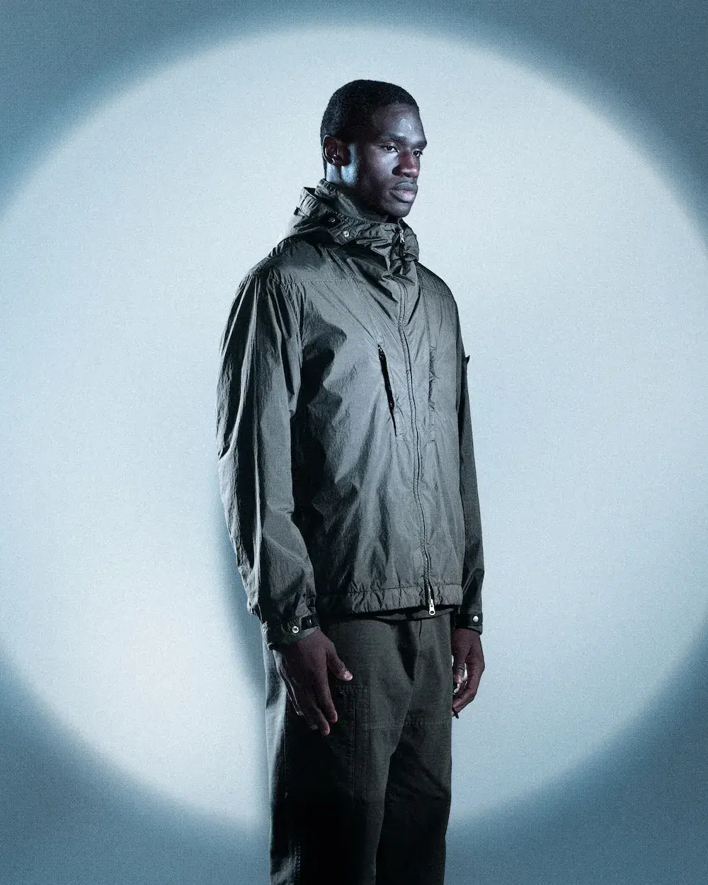 STONE ISLAND REVIVES MASSIMO OSTI NO SEASONS PROJECT image of Stone Island relaunching Massimo Osti's No Seasons outerwear release across six signature textiles. (image 5 of 6)