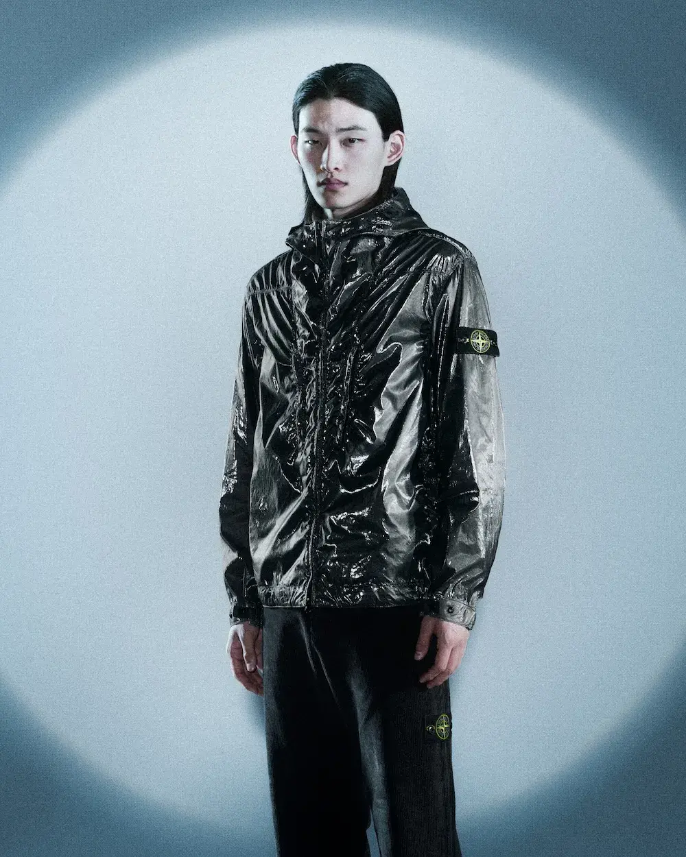 STONE ISLAND REVIVES MASSIMO OSTI NO SEASONS PROJECT image of Stone Island relaunching Massimo Osti's No Seasons outerwear release across six signature textiles.