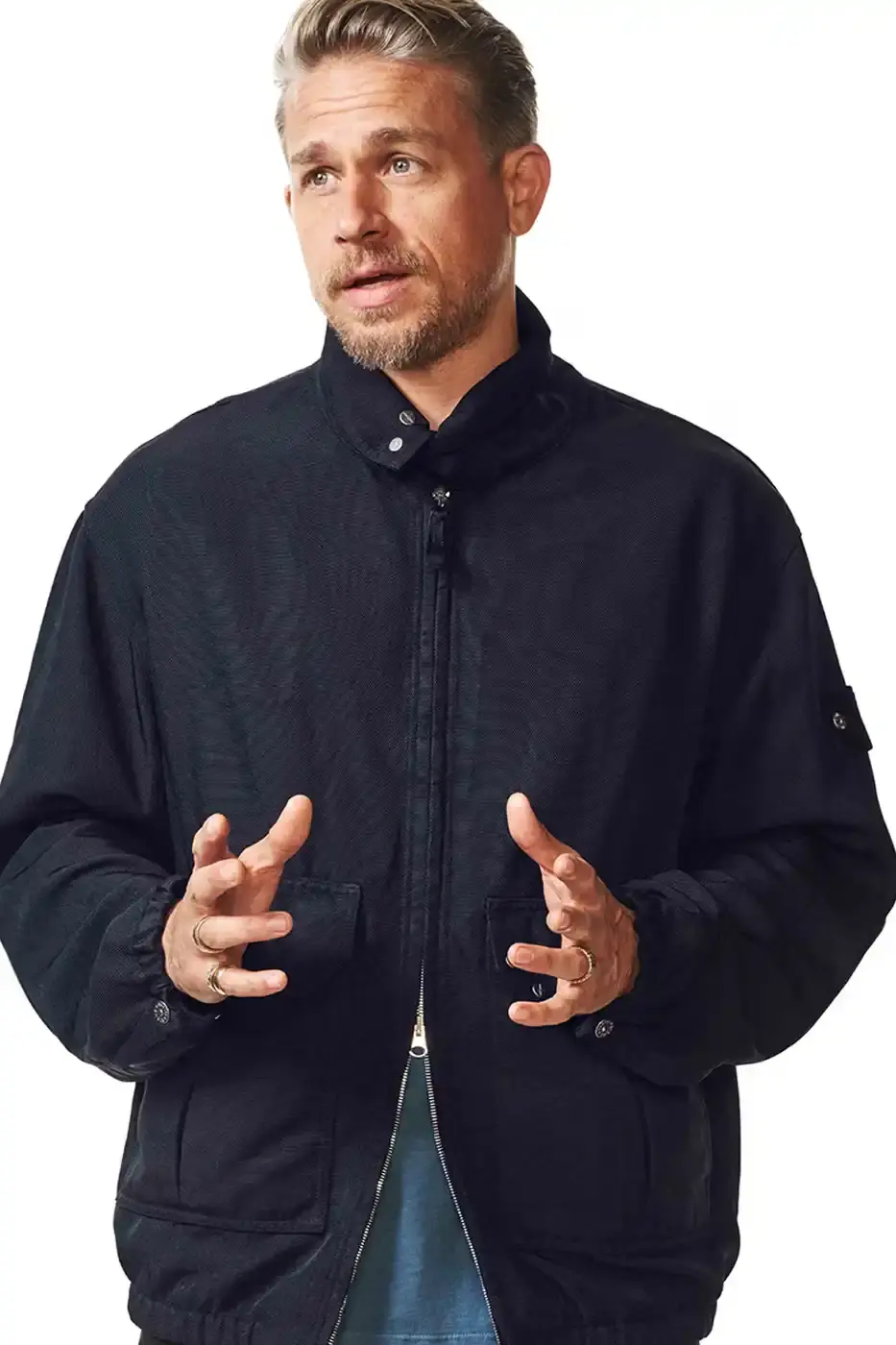 STONE ISLAND SS26 DENIM RESEARCH RELEASE image detailing the release of the Stone Island Spring Summer 2026 Denim Research clothing collection featuring enzyme washed materials.