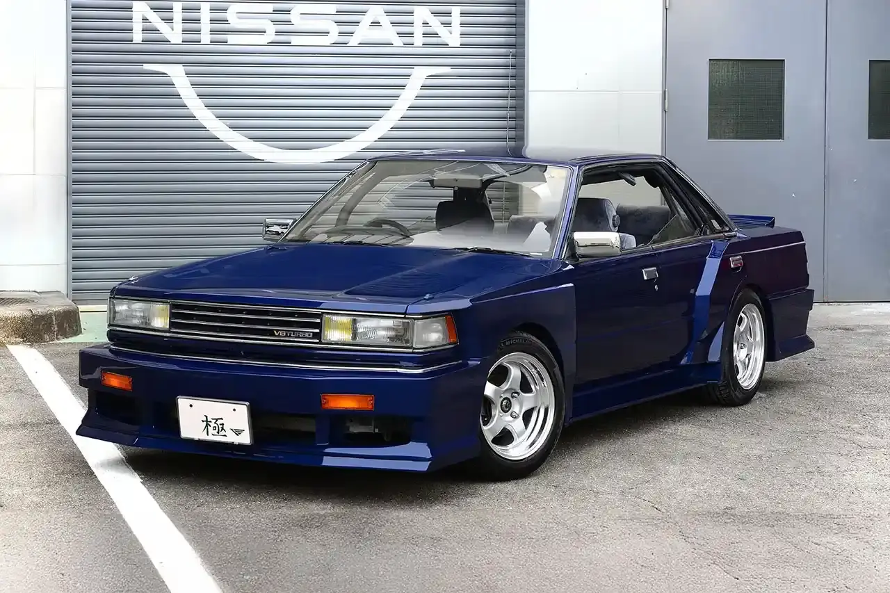 Nissan Article about three custom Nissan vehicles built by technical college students. Details NEO Skyline's retro-modern design, Z Lealia's sports wagon concept, and Bluebird Kiwami's luxury modifications for Tokyo Auto Salon 2025. (image 4 of 9)