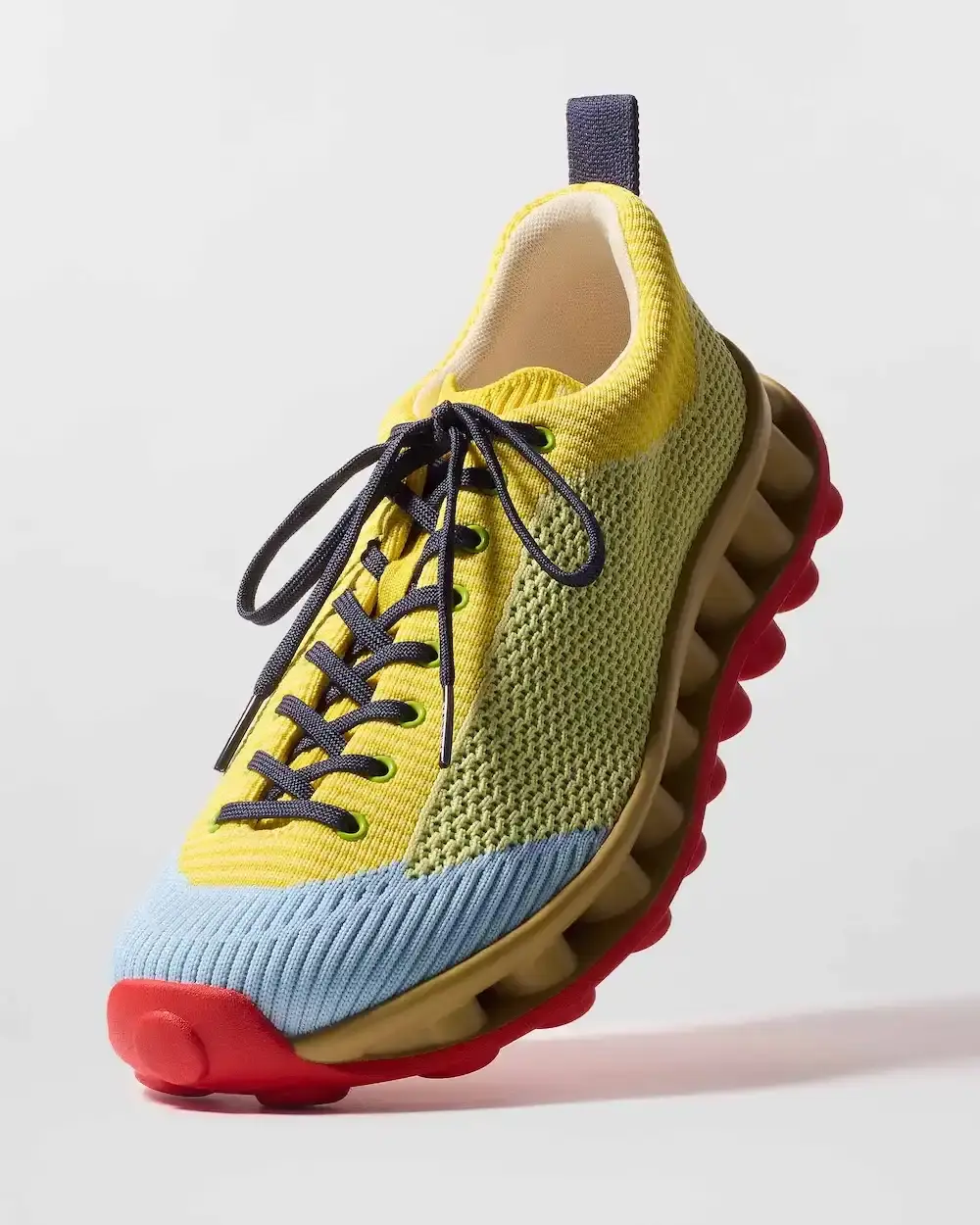 Sunnei SUNNEI x Camper Pelotissima sneakers with two-tone chunky XL EXTRALIGHT EVA soles and engineered mesh uppers in four vibrant colorways. (image 2 of 4)