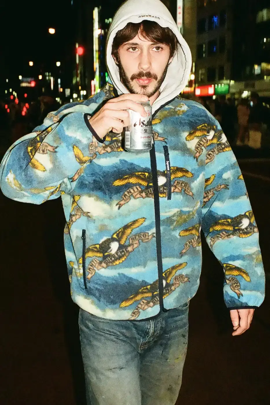 SUPREME X ANTIHERO FALL 2025 DROP Supreme and Antihero collaborate on Fall 2025 collection featuring eagle motifs across apparel and accessories, available November 13 in most regions and November 15 in Asia. (image 17 of 22)