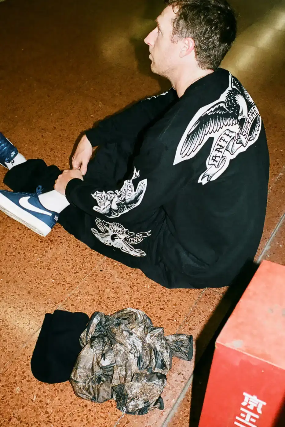 SUPREME X ANTIHERO FALL 2025 DROP Supreme and Antihero collaborate on Fall 2025 collection featuring eagle motifs across apparel and accessories, available November 13 in most regions and November 15 in Asia. (image 4 of 22)