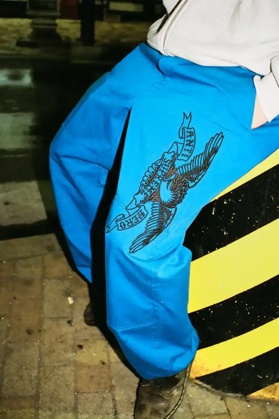 SUPREME X ANTIHERO FALL 2025 DROP Supreme and Antihero collaborate on Fall 2025 collection featuring eagle motifs across apparel and accessories, available November 13 in most regions and November 15 in Asia. (image 8 of 22)
