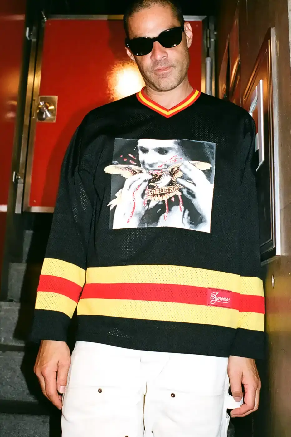 SUPREME X ANTIHERO FALL 2025 DROP Supreme and Antihero collaborate on Fall 2025 collection featuring eagle motifs across apparel and accessories, available November 13 in most regions and November 15 in Asia. (image 16 of 22)