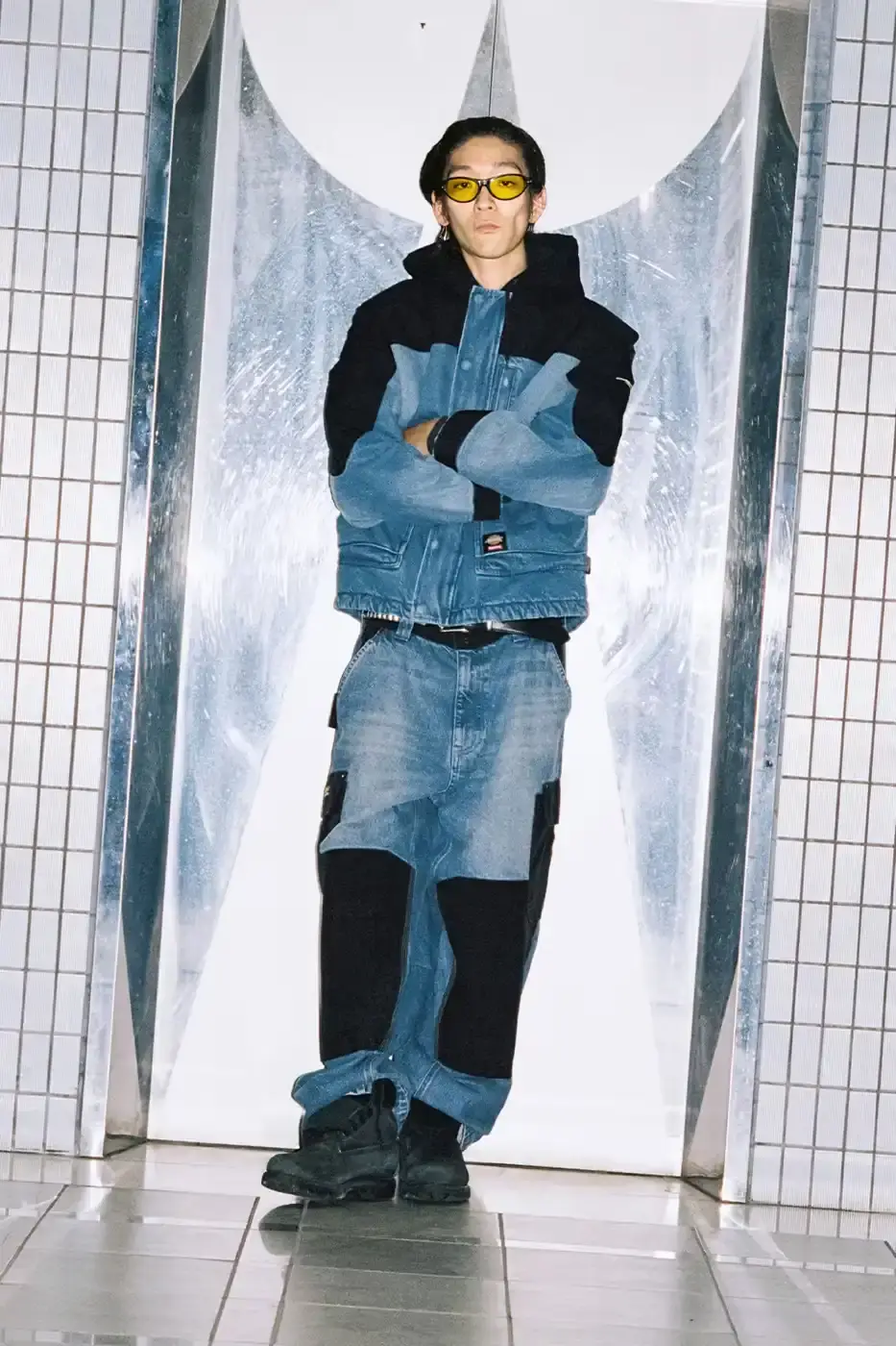 SUPREME X DICKIES FALL 2025 DROPS SEPTEMBER 18 image covers Supreme and Dickies Fall 2025 collaboration featuring workwear-inspired streetwear pieces including jackets, hoodies, and cargo pants available September 18. (image 9 of 14)