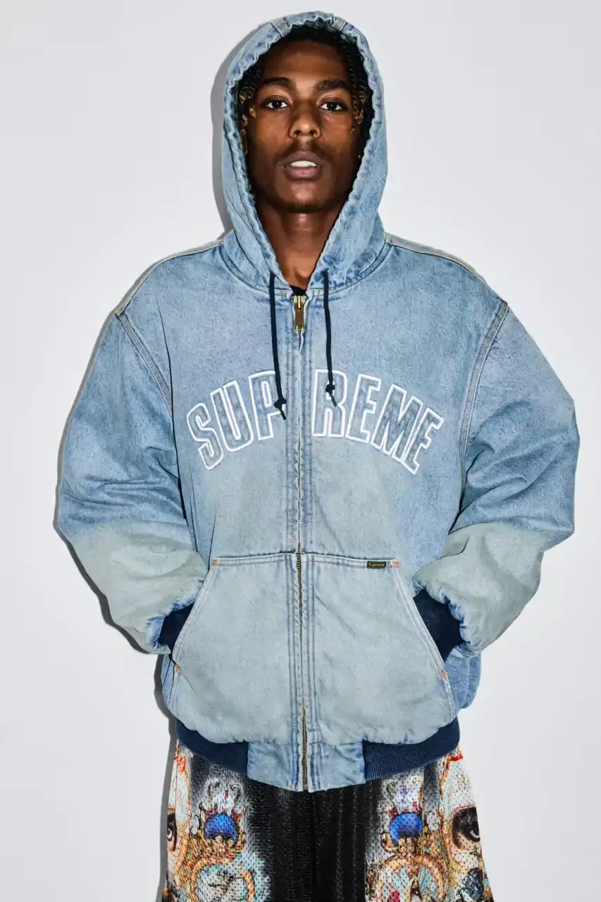 SUPREME FW25 COLLECTION DROPS AUGUST 28 Supreme's new seasonal collection features streetwear pieces celebrating hip-hop culture and music history. (image 15 of 45)