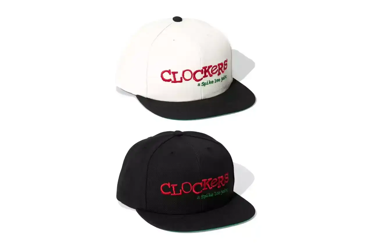 SUPREME AND SPIKE LEE JOIN FORCES FOR FILM-INSPIRED COLLECTION image of details a new fashion collaboration between Supreme and filmmaker Spike Lee. It discusses Lee's career achievements as a director and highlights the upcoming capsule collection created with his production company, 40 Acres & a Mule Filmworks. The collection includes apparel items inspired by Lee's films "Malcolm X" and "Clockers" and will be available in stores and online starting April 24, 2025. (image 2 of 6)