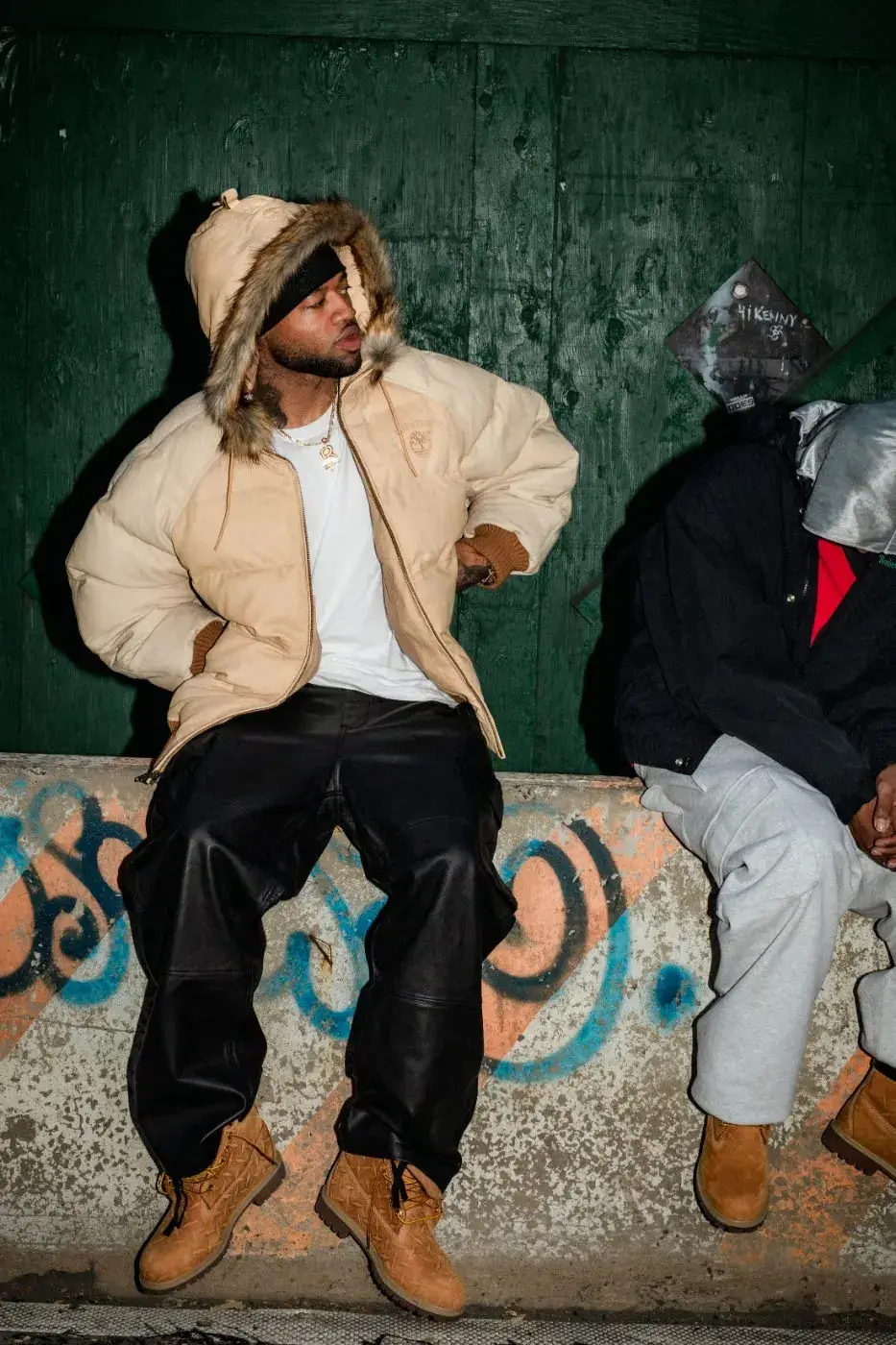 SUPREME X TIMBERLAND FALL 2026 APPAREL DROPS OCTOBER 22 Text summary of an article about the Supreme and Timberland Fall 2026 collection, which includes jackets, tops, pants and headwear and releases on October 22 and October 24. (image 6 of 19)