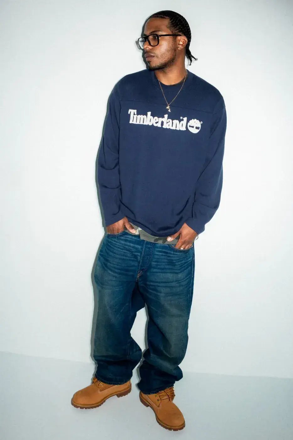SUPREME X TIMBERLAND FALL 2026 APPAREL DROPS OCTOBER 22 Text summary of an article about the Supreme and Timberland Fall 2026 collection, which includes jackets, tops, pants and headwear and releases on October 22 and October 24. (image 17 of 19)