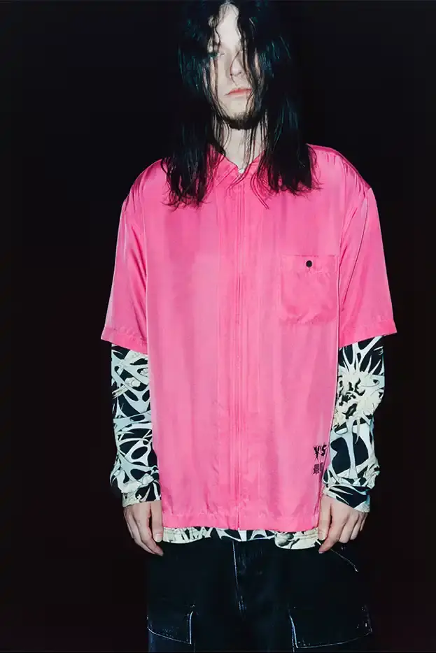 SUPREME X Y'S YAMAMOTO FALL 2025 COLLECTION Fashion collaboration image describing Supreme and Y's by Yohji Yamamoto Fall 2025 collection featuring punk aesthetics and skull designs. (image 9 of 20)