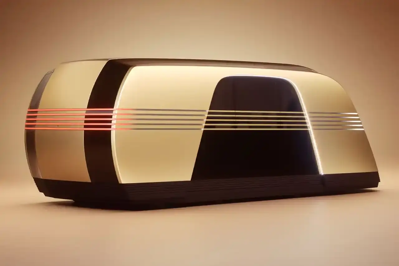 TESLA INTRODUCES SELF-DRIVING "CYBERCAB ROBOTAXI" CONCEPT Tesla unveils Cybercab Robotaxi and Robovan concepts at We, Robot event. Autonomous vehicles designed for public transport, featuring futuristic design with butterfly doors. Planned production before 2027, target price under $30,000. Elon Musk claims improved safety and cost-efficiency. Full Self-Driving expansion for Model 3 and Y in California and Texas next year (image 10 of 12)